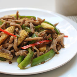 快炒青椒肉丝的做法[图]