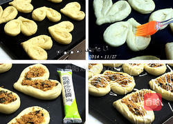 海苔肉松心面包的做法图解6