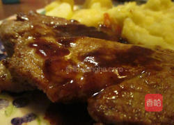 我家牛排的做法图解5