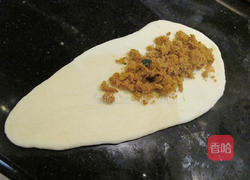 香葱肉松面包的做法图解5