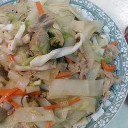 什锦炒河粉的做法[图]