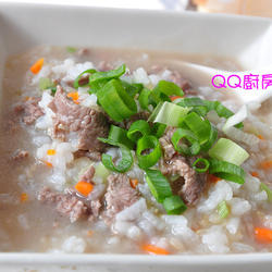 葱花牛肉炖粥的做法[图]