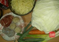 家常炒面的做法图解1