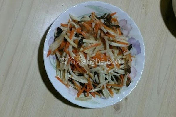 醋炒筊白笋