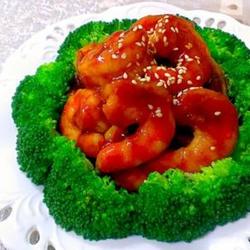 蜜汁虾球的做法[图]