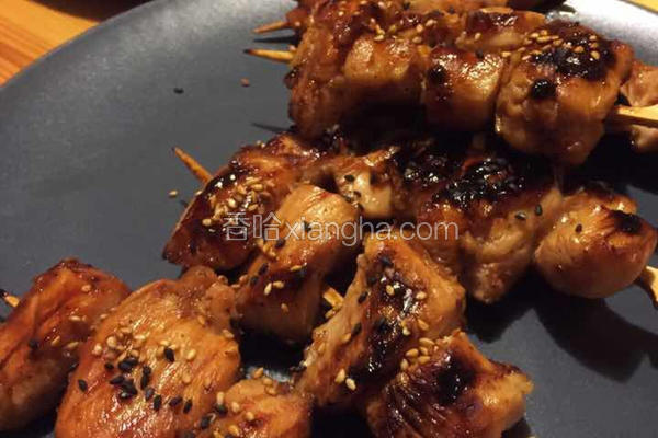 鸡肉串烧