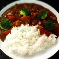苹果猪肉咖哩饭的做法[图]