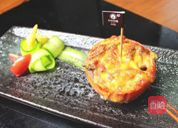 起司牛肉番茄盅的做法图解6