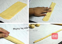 螺旋奶油面包的做法图解5