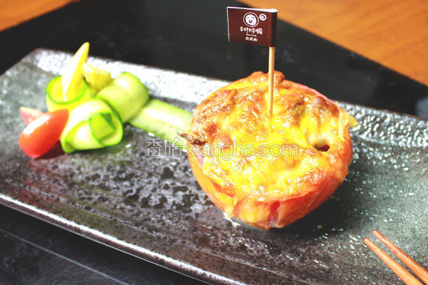 起司牛肉番茄盅