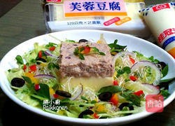 鲔鱼芙蓉沙拉的做法图解8