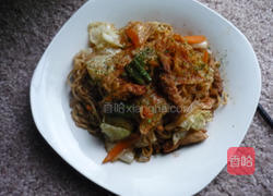 日式炒面的做法图解5