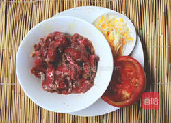 起司牛肉番茄盅的做法图解1