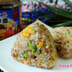 炸酱时蔬御饭团的做法[图]