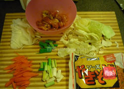 日式炒面的做法图解1