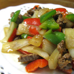 青椒炒牛肉的做法[图]