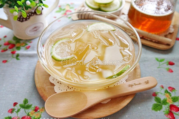 蜂蜜柠檬爱玉冻