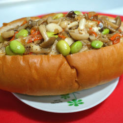 黑胡椒菇菇大亨堡的做法[图]