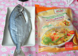 迷迭香起司花鲳的做法图解2