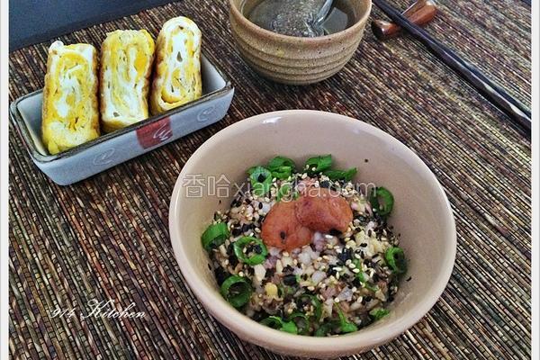 果醋梅茶泡饭