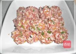 蒸瓜仔肉丸子的做法图解3