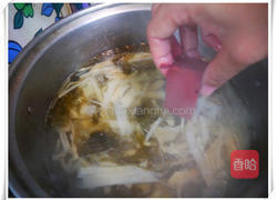 完美猪血汤的做法图解3