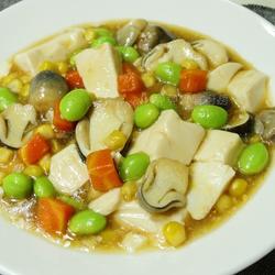草菇烩豆腐的做法[图]