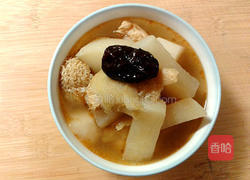 白萝卜猴头菇炖汤的做法图解10