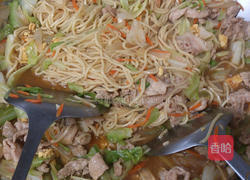 日式酱汁炒面的做法图解4