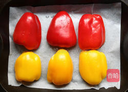 油渍烤甜椒的做法图解1