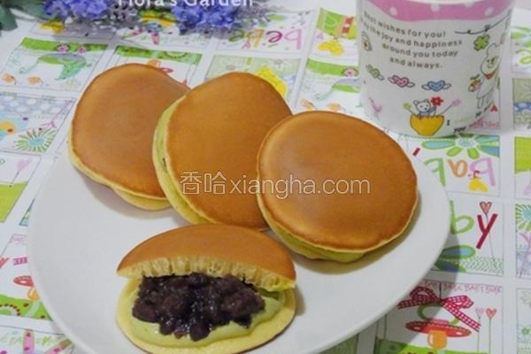 抹茶红豆铜锣烧
