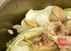 白菜鸡汤吧的做法图解7
