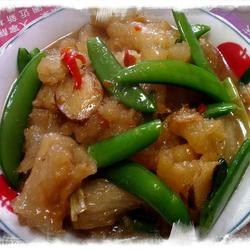 红烧甜豆蹄筋的做法[图]