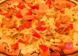 青酱焗饭的做法图解3