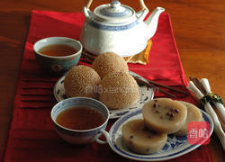 红豆砵仔糕的做法图解1