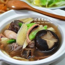 鱿鱼螺肉蒜的做法[图]