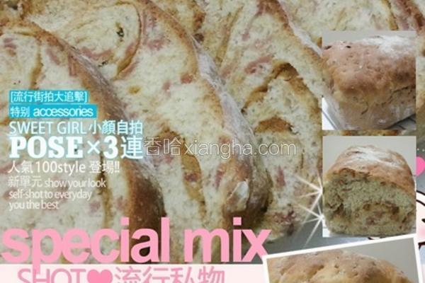 鱼松火腿吐司