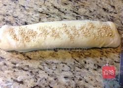 肉松起司芝麻面包的做法图解18