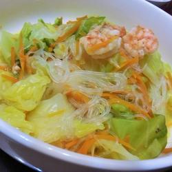 包菜炒冬粉的做法[图]