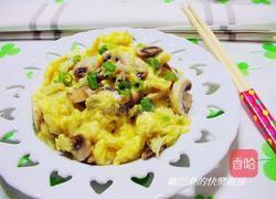 蘑菇洋葱滑蛋的做法图解7
