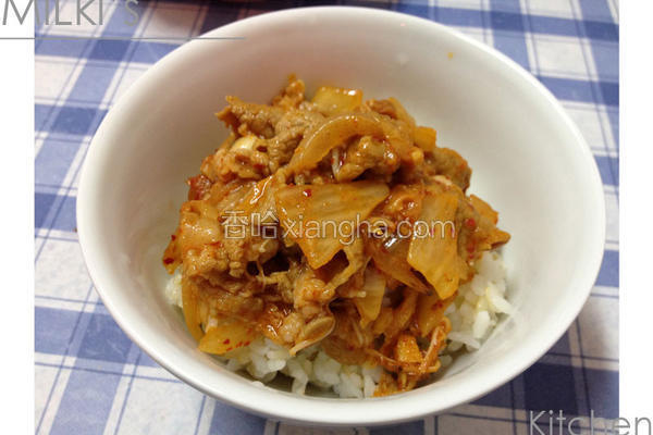 韩式泡菜炒猪肉