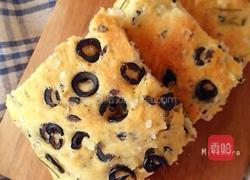 黑橄榄佛卡夏面包的做法图解11