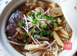 麻辣鸭血豆腐煲的做法图解2