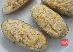 焗烤起司马铃薯盅的做法图解3