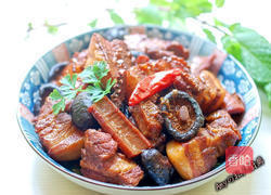 酱烧鱿鱼五花肉的做法图解8