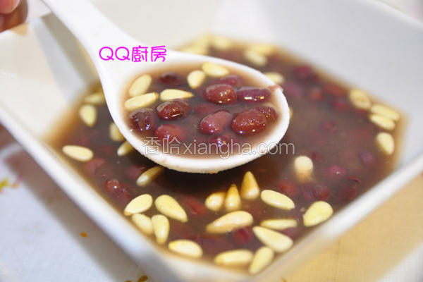 松子红豆汤