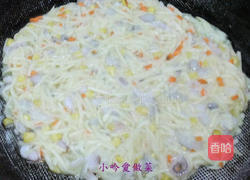 海鲜马铃薯饼的做法图解2