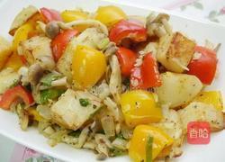 甜椒炒马铃薯的做法图解6