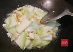 咸蛋瓢瓜的做法图解2