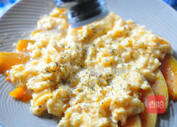 滑蛋南瓜片的做法图解5